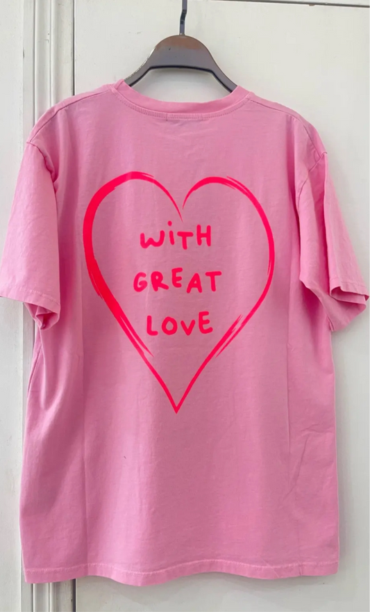 Tee-shirt « Do Small Things With Great Love »