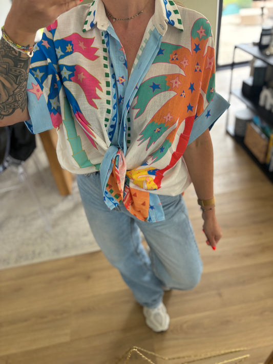 Chemise Oversize CALIFORNIA 🌴