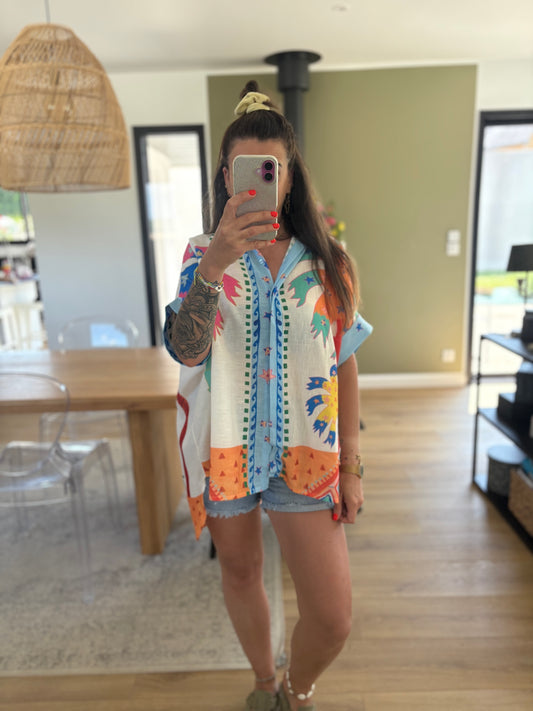 Chemise Oversize CALIFORNIA 🌴