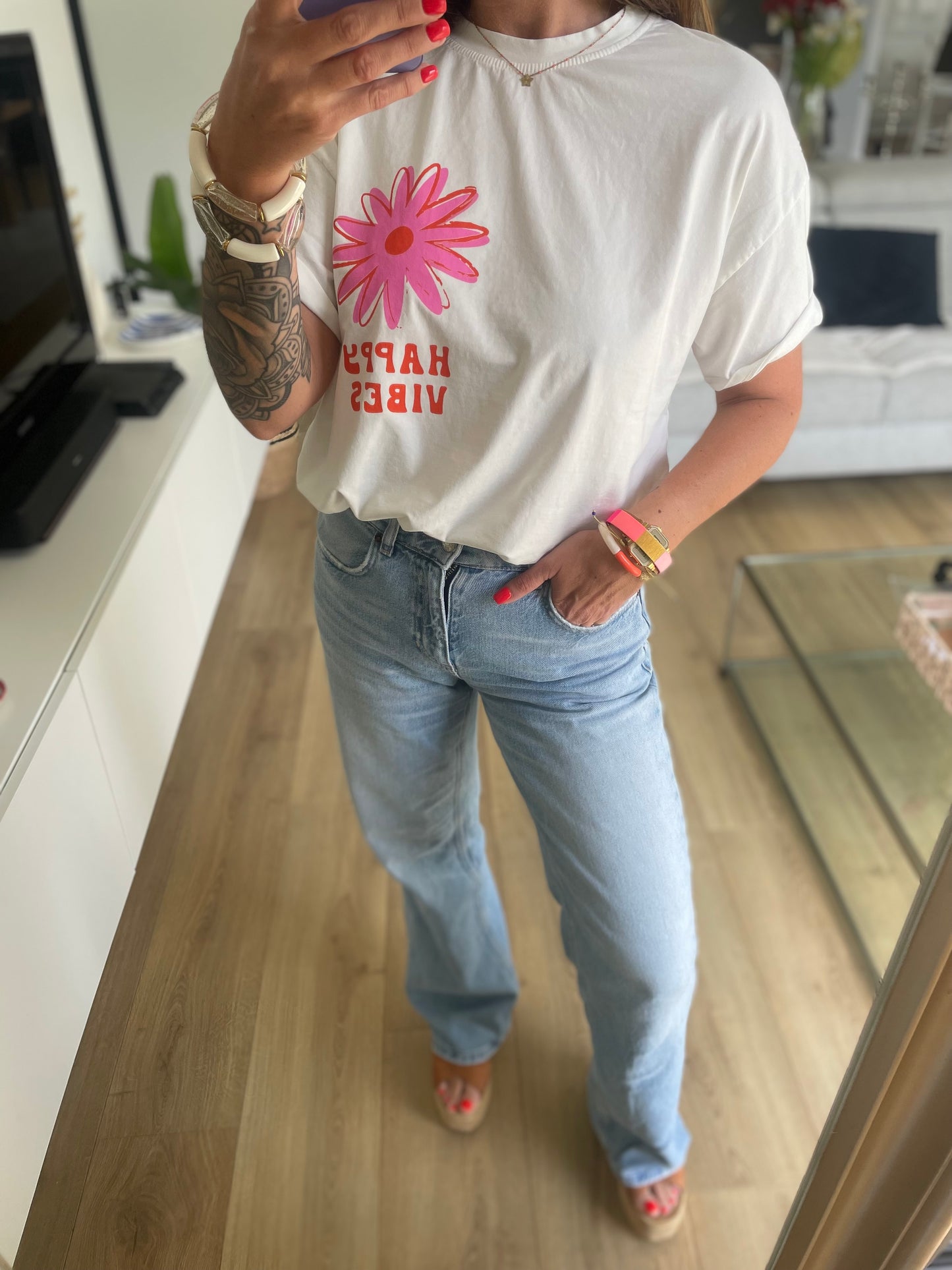 Tee-shirt | HAPPY VIBES 🌺