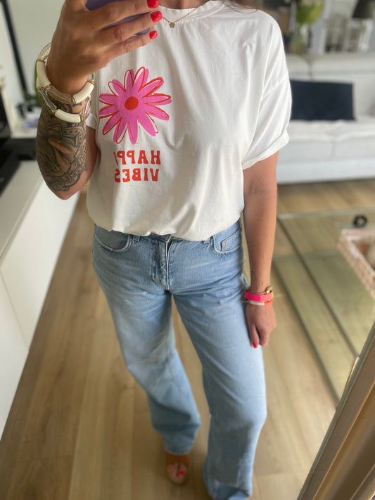 Tee-shirt | HAPPY VIBES 🌺